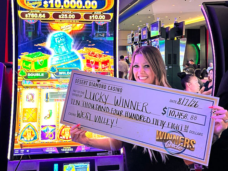 West Valley jackpot highlight, August 7, 2026