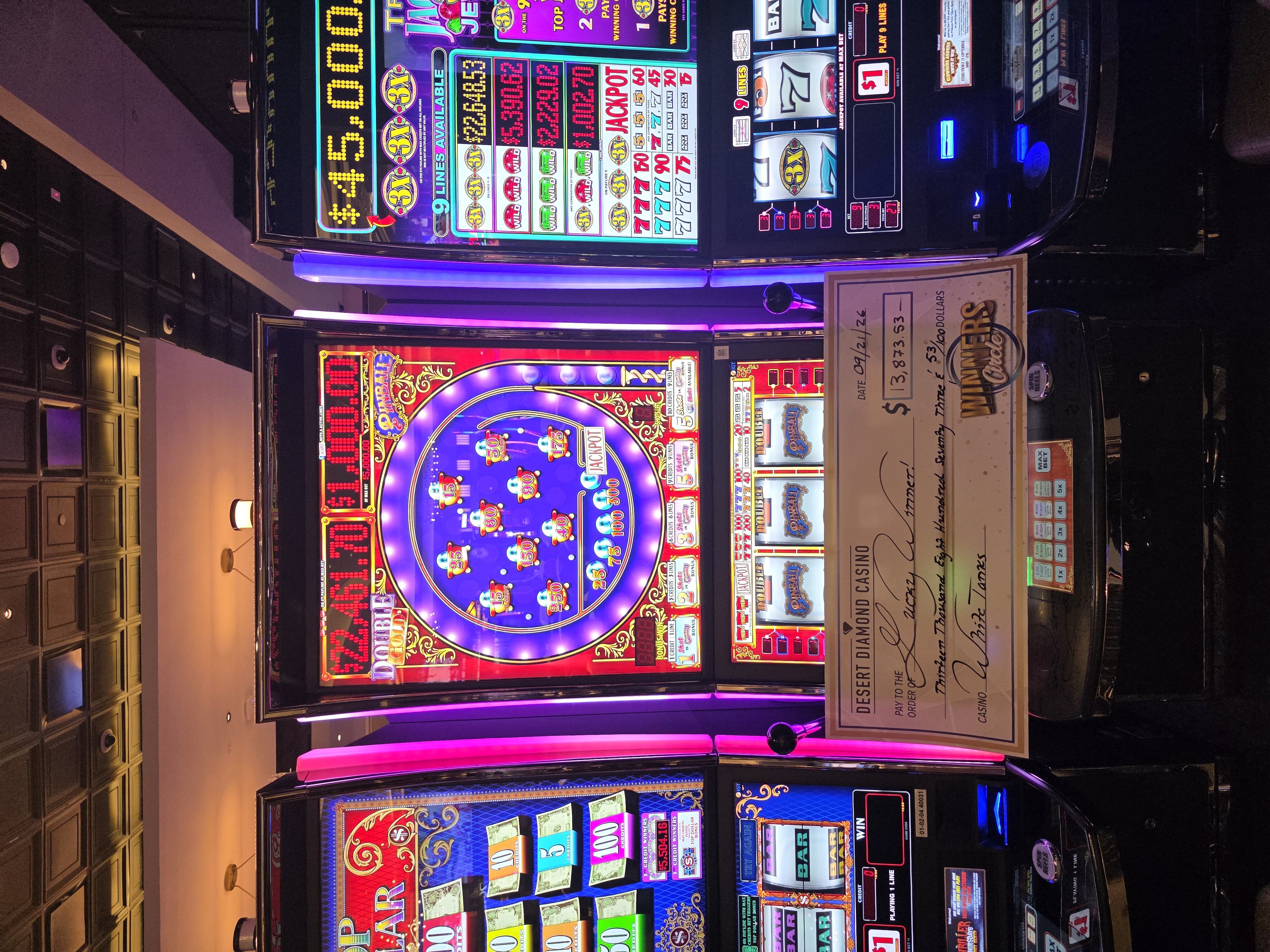 White Tanks jackpot highlight, September 21, 2026
